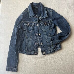 GAP Dark Blue Jean Jacket for Women